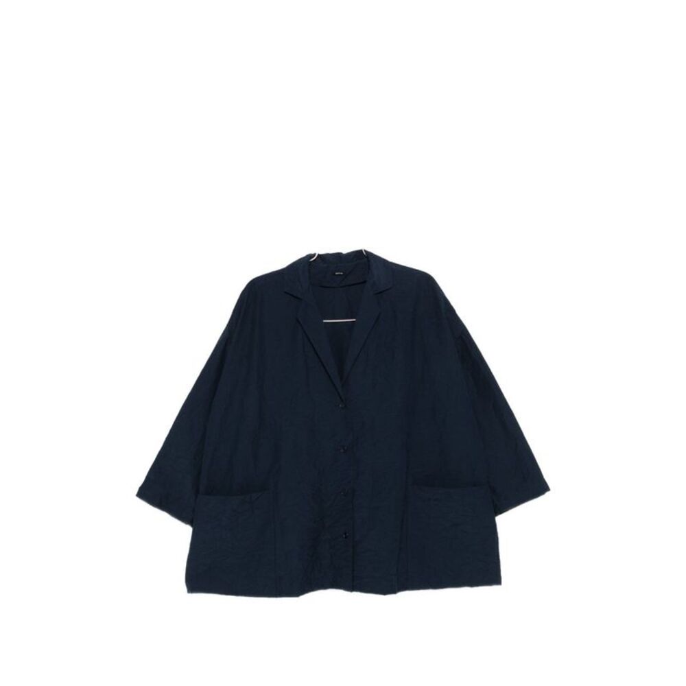 Apuntob Women Cotton Blend Blazer Jacket